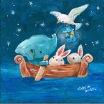 海の上