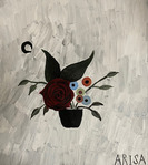 「黒花瓶の薔薇」