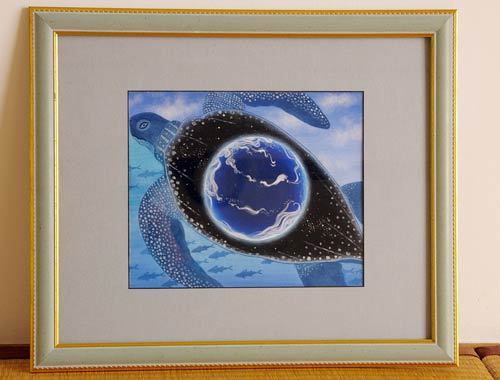 オサガメの星」 by マキ｜Artmeter｜暮らしを彩るアートが、きっと見つかる