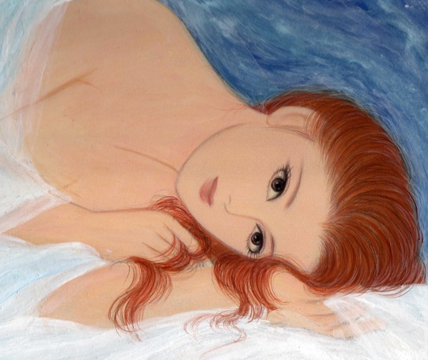 美人画♡ 美しい人-12」 by 歌絵｜Artmeter｜暮らしを彩るアート