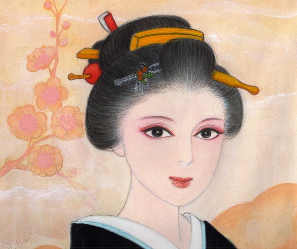 美人画♡美しい人16」 by 歌絵｜Artmeter｜暮らしを彩るアートが