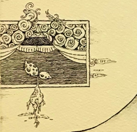 作品の一部(左側)をアップにしています。