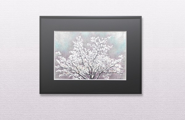 壁に飾ったイメージ