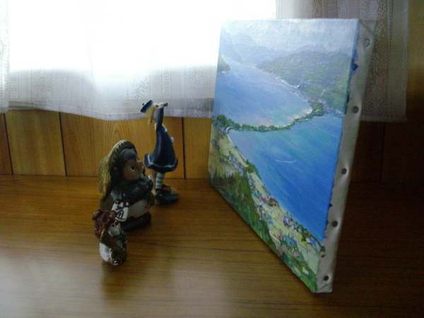 (@^-^@)斜めから見るとこんな感じです。