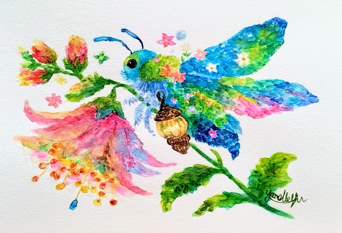 絵単体の画像です。オリオンのペーパーアートフレームに入れてお送りいたします。