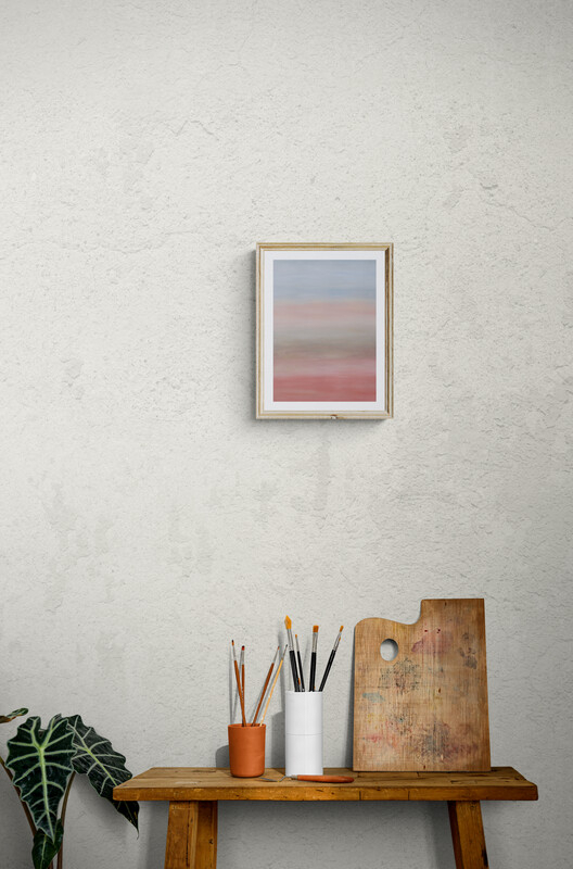 ※額装なしの紙のみの販売となります。額装後の写真はイメージです。販売する作品に額は付属していませんのでご注意ください。