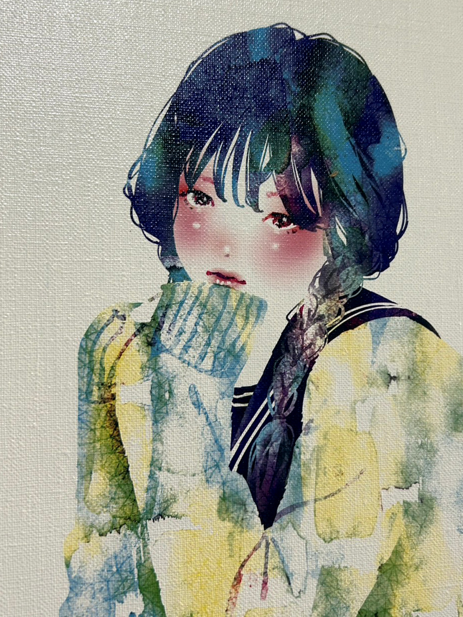 色彩や表情にこだわって制作しています。