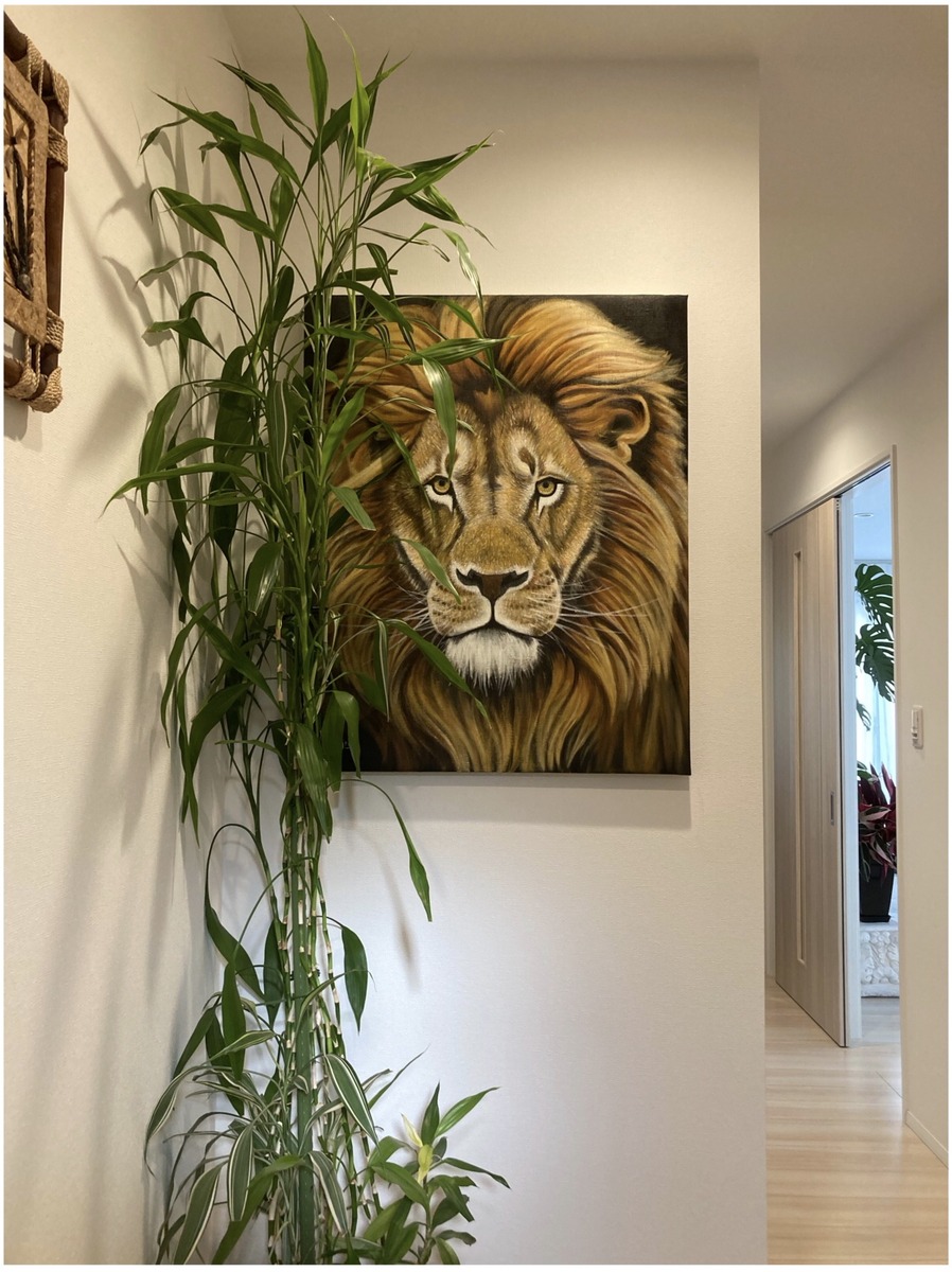 この写真は家の入口で撮られました。