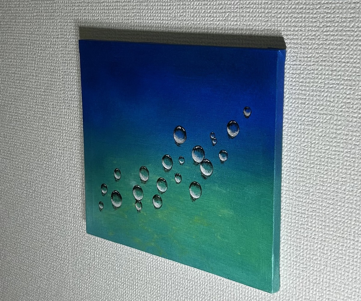 涼しげな絵を感じてください