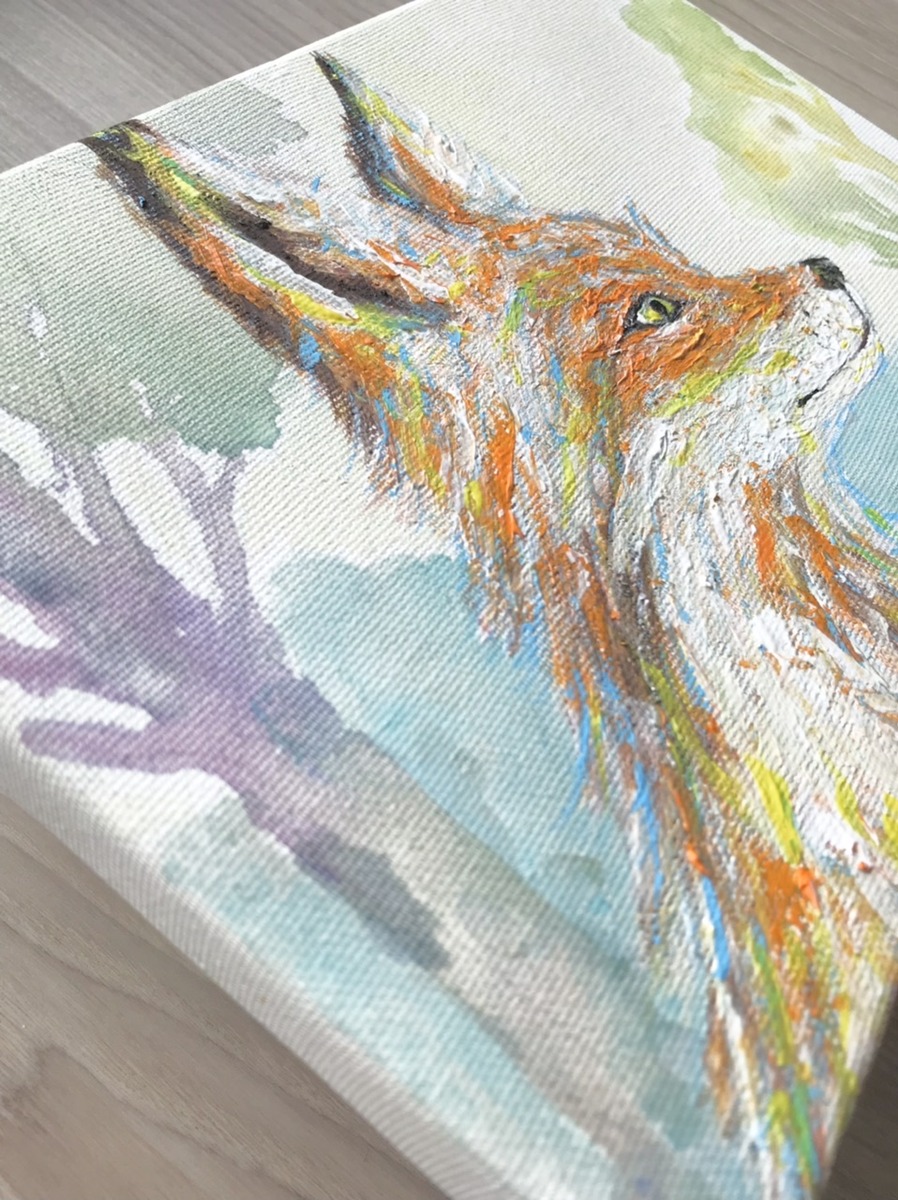 木枠キャンバス
そのまま壁にかけて飾れます