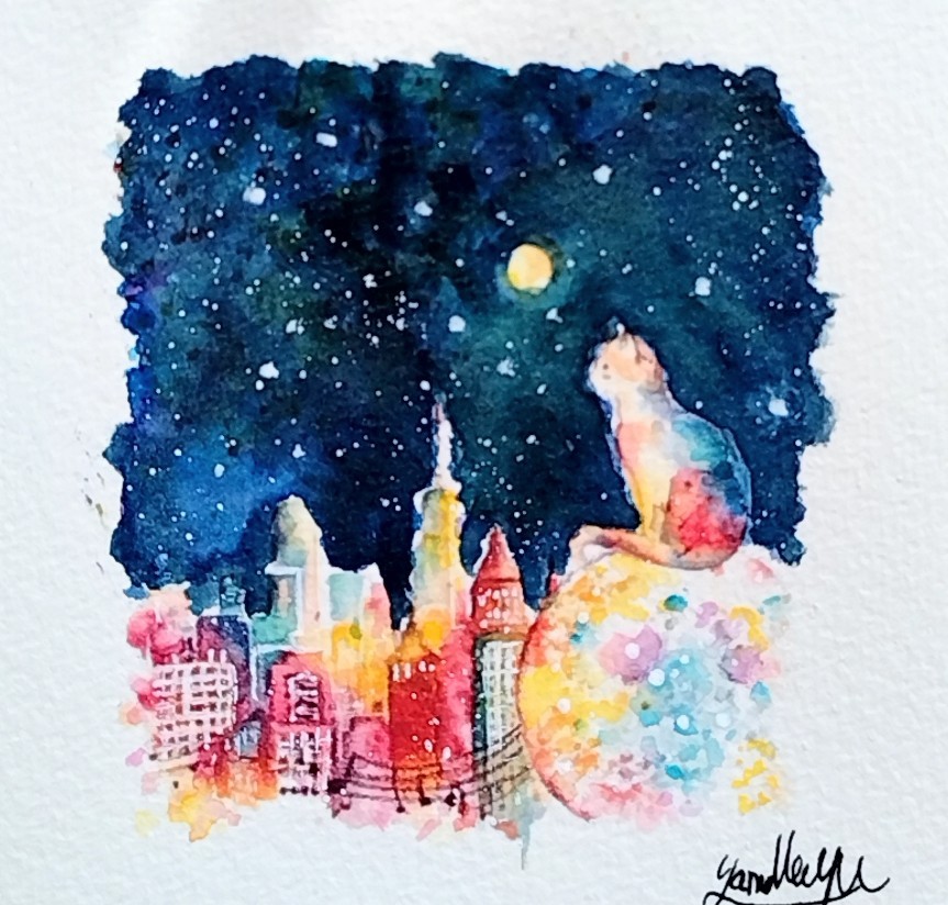 不規則なフチが場面を切り取ってきたような温もりを持たせます。