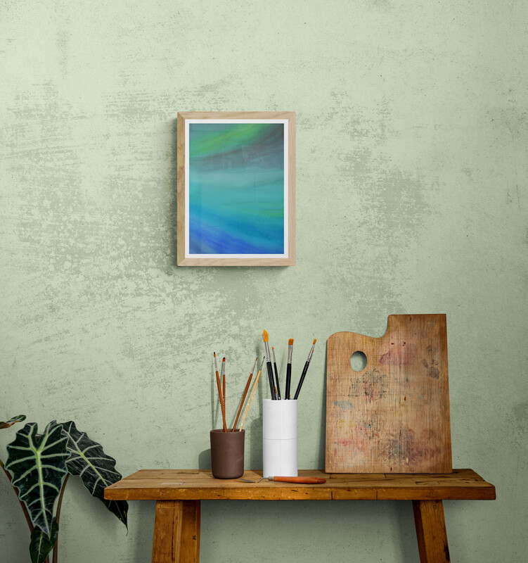 ※額装なしの紙のみの販売となります。額装後の写真はイメージです。販売する作品に額は付属していませんのでご注意ください。