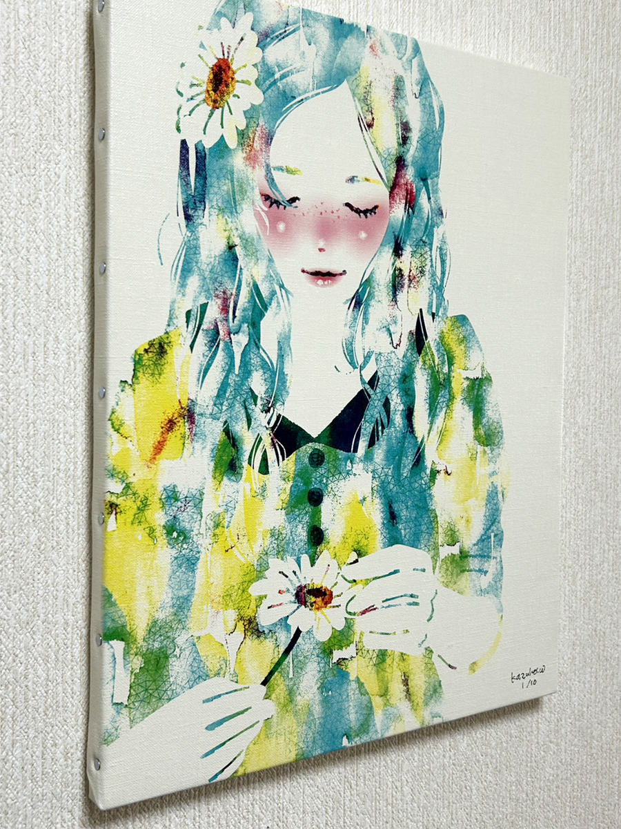 キャンバスの厚みは約2cmです。