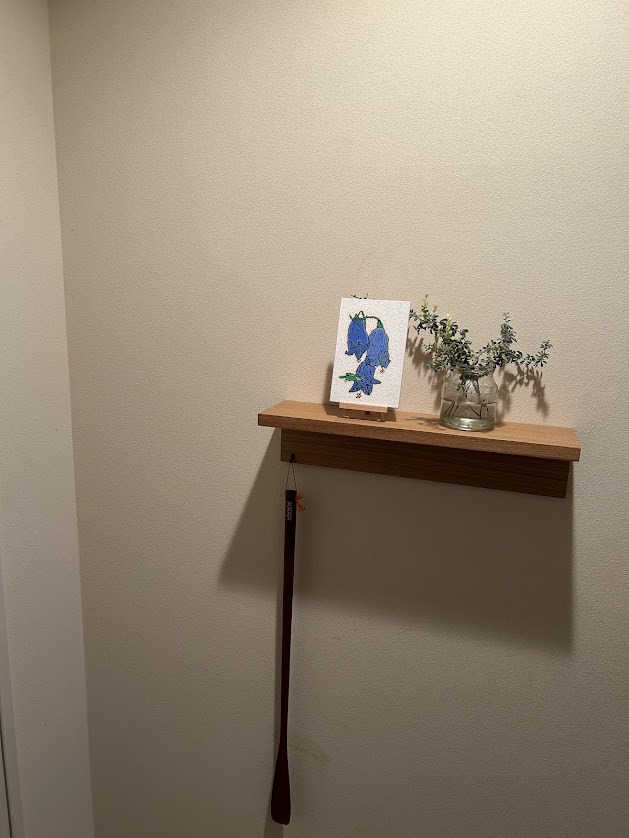 玄関にかざったイメージです