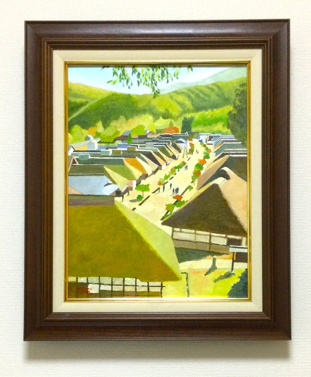 額に飾った絵です