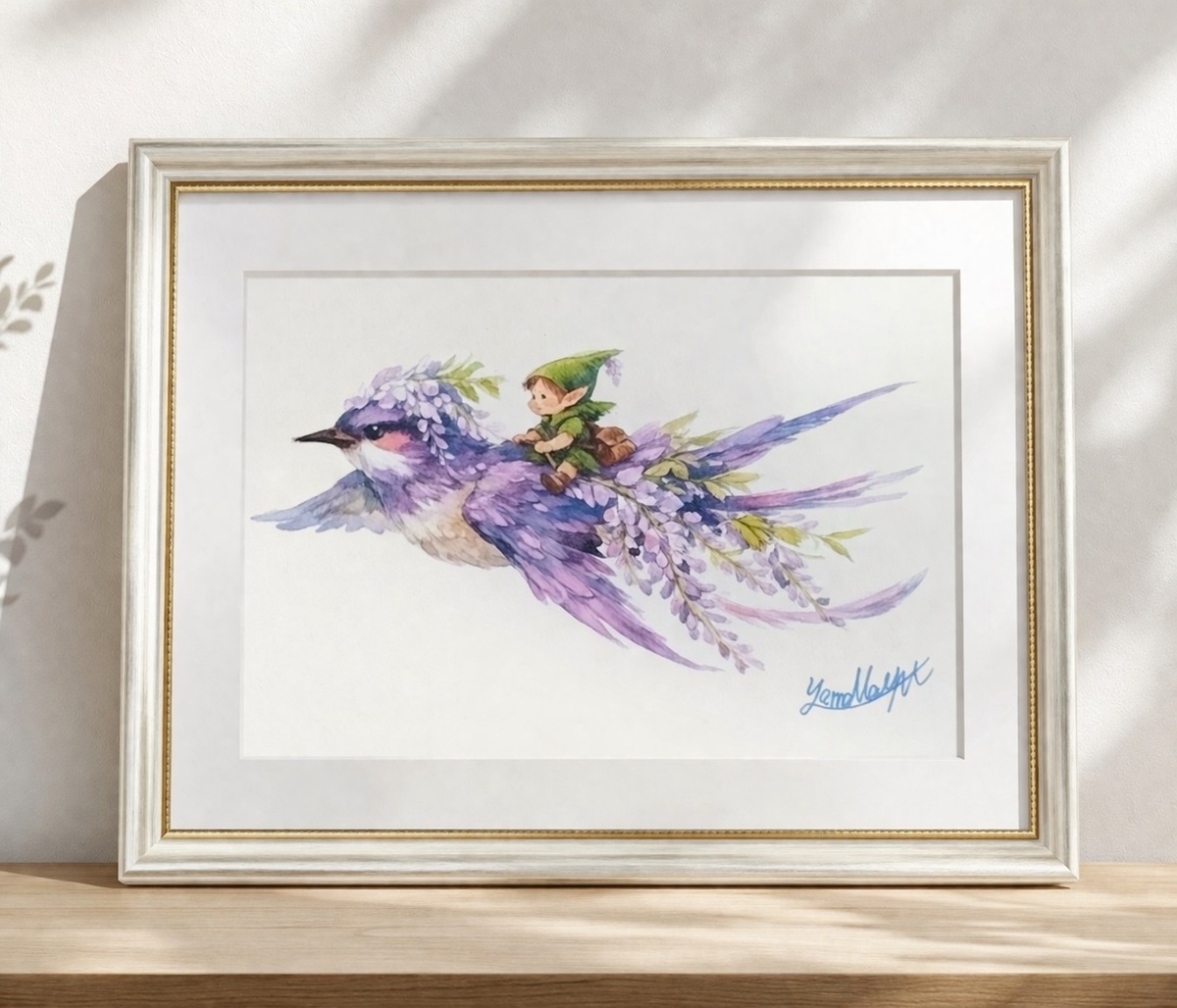 額装無しのため、お気に入りのフレームに入れてお楽しみください。