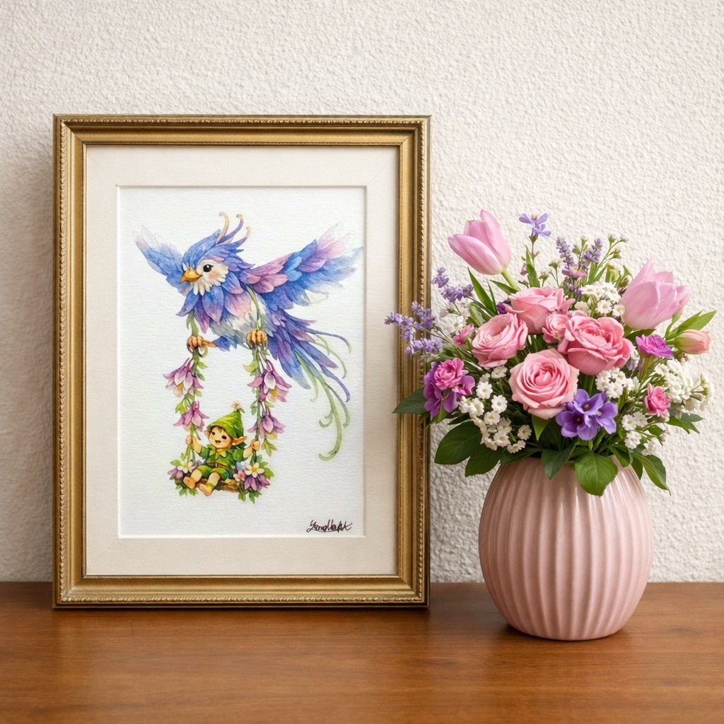 「新しい冒険」や「軽やかな始まり」を感じさせるモチーフですので、新しいことに挑戦する自分への応援や、前向きな気持ちを届けたい方への贈り物としてもぴったりです。