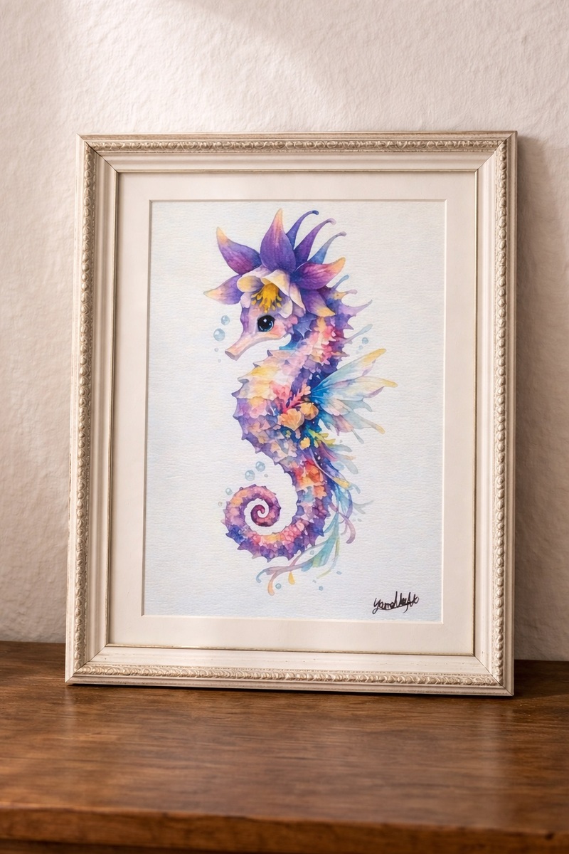 額装無しのため、お気に入りのフレームに入れてお楽しみください。