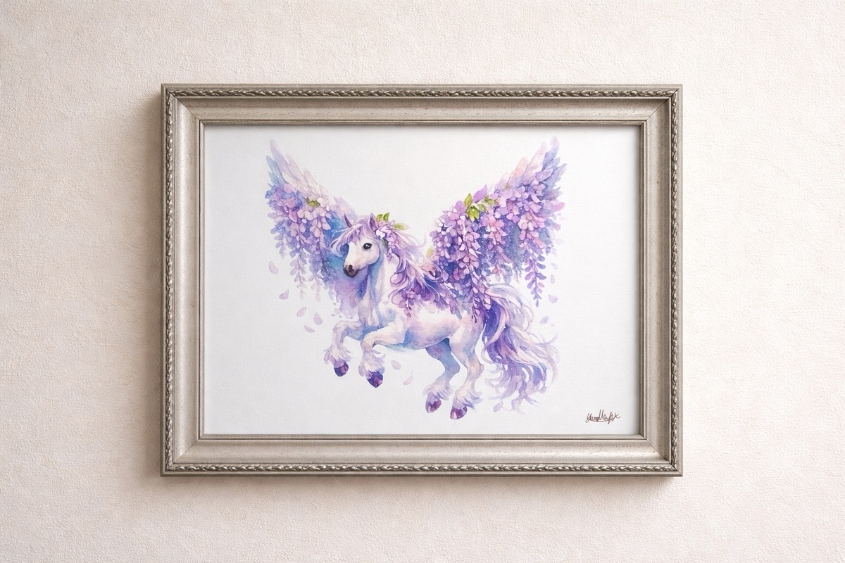 額装無しのため、お気に入りのフレームに入れてお楽しみください。