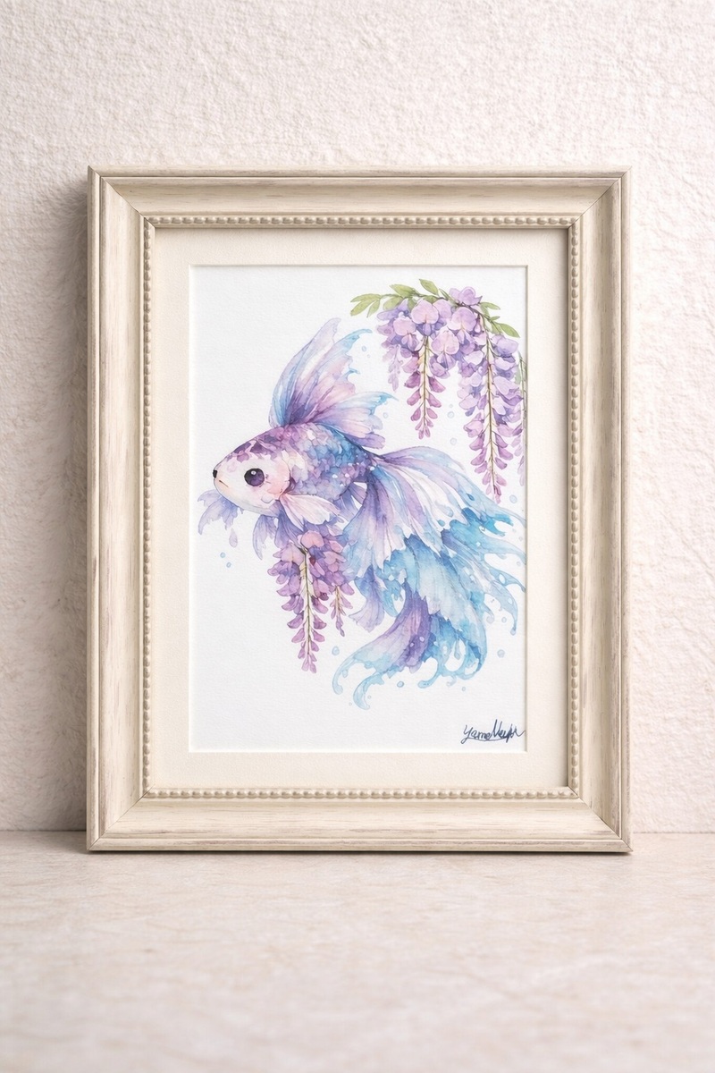 額装無しのため、お気に入りのフレームに入れてお楽しみください。