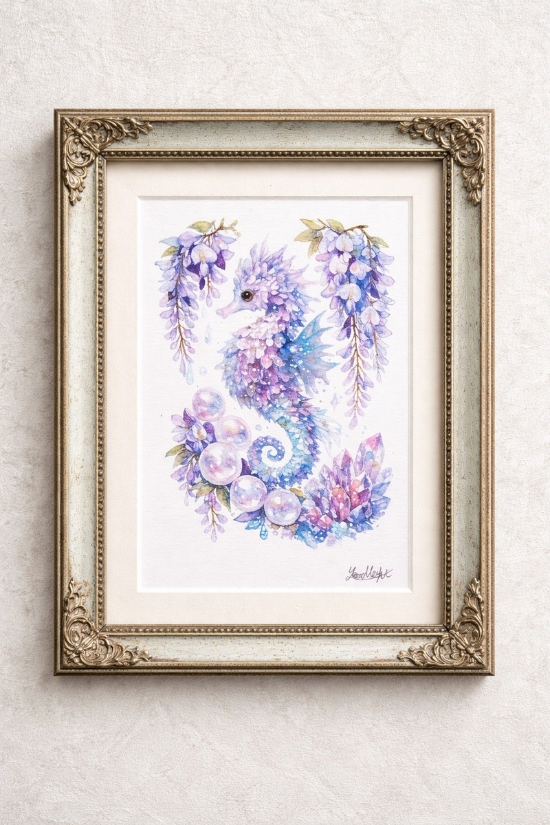 額装無しのため、お気に入りのフレームに入れてお楽しみください。