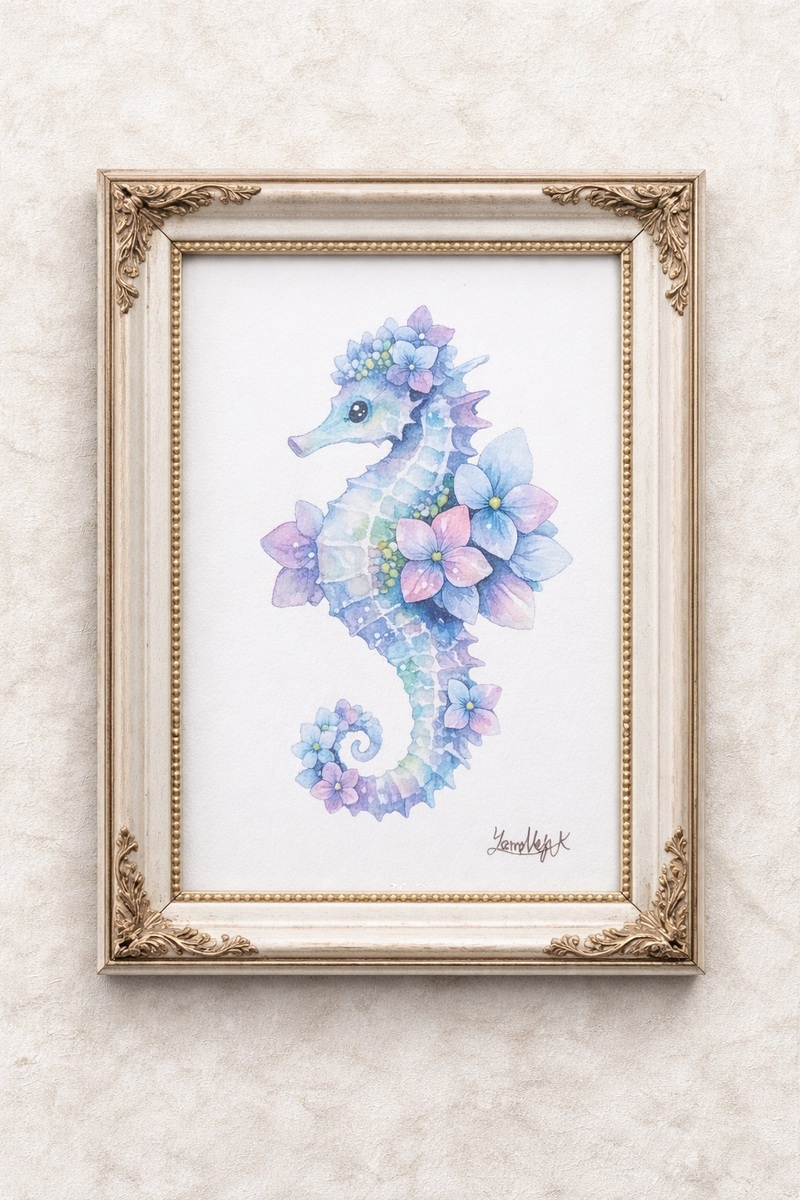 額装無しのため、お気に入りのフレームに入れてお楽しみください。