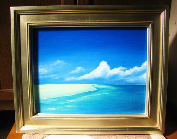 キロメロ版画　『青の地平線』　限定70 真作 キロメロ版画 『青の地平線』 限定70 真作