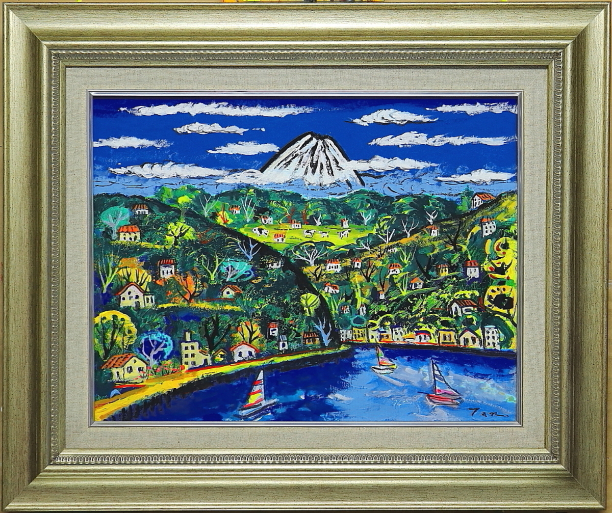 「富 士」(NO.2310) 6号F キャンバスにアクリル絵の具