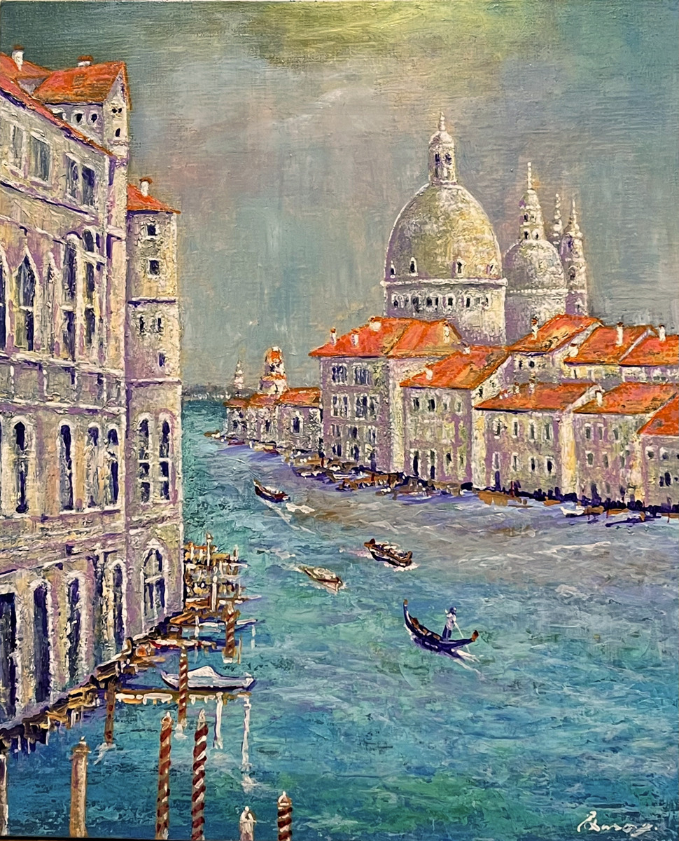 ベネチアの夕暮れ時