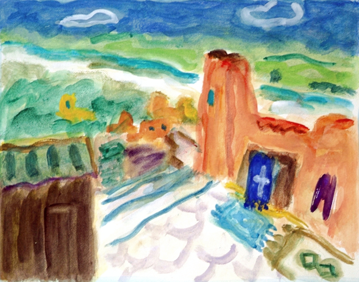 モロッコ風景画